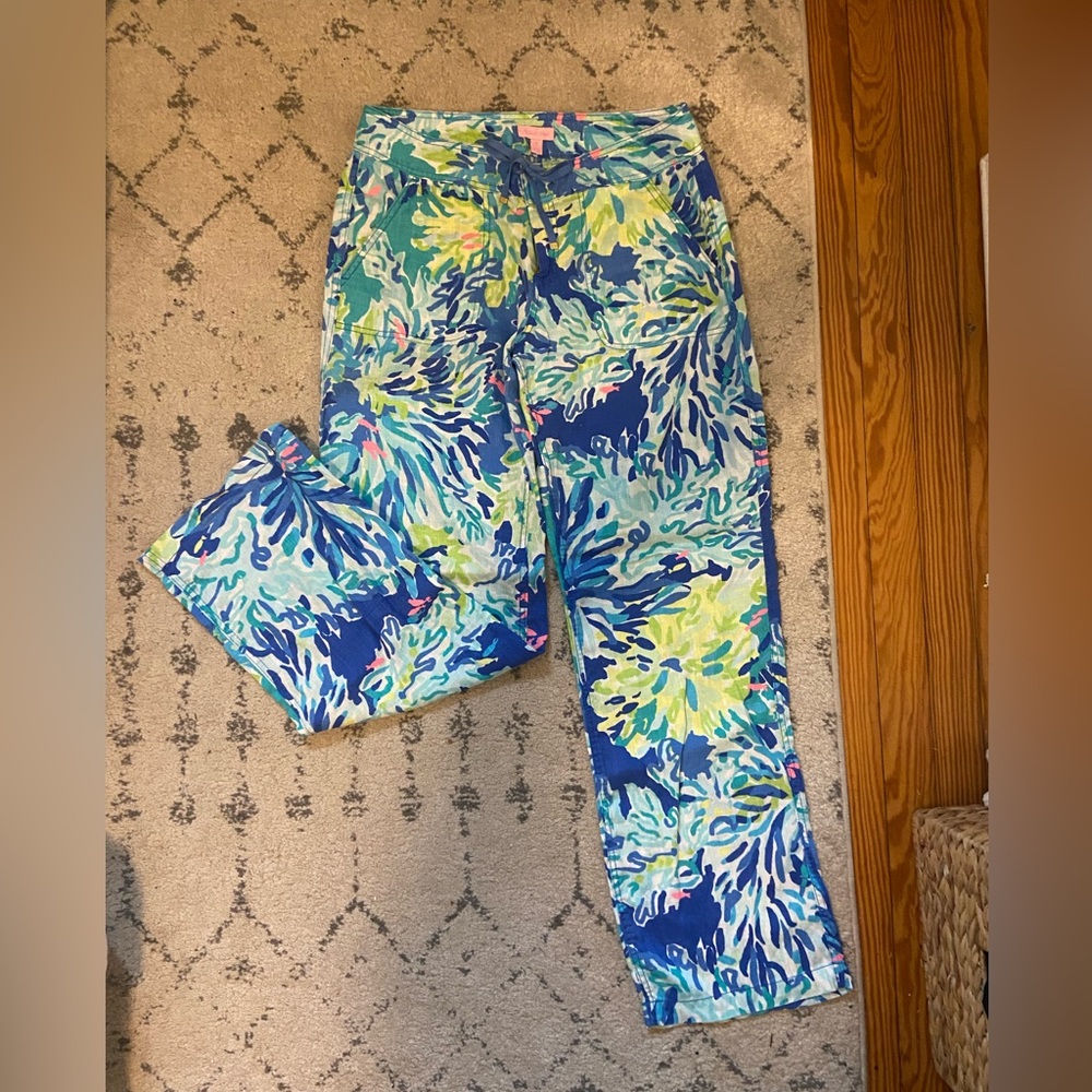 Lily 100% linen pants